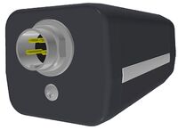 M16 Round connector with screw cap
